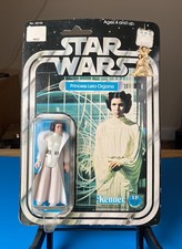 Vintage Kenner Star Wars Princess Leia Organa Figure Card 12 Back MOC 1977