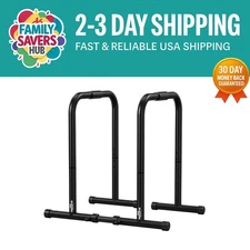 Versatile Dip Bar Station with Safety Features and Adjustable Handles - 350LBS