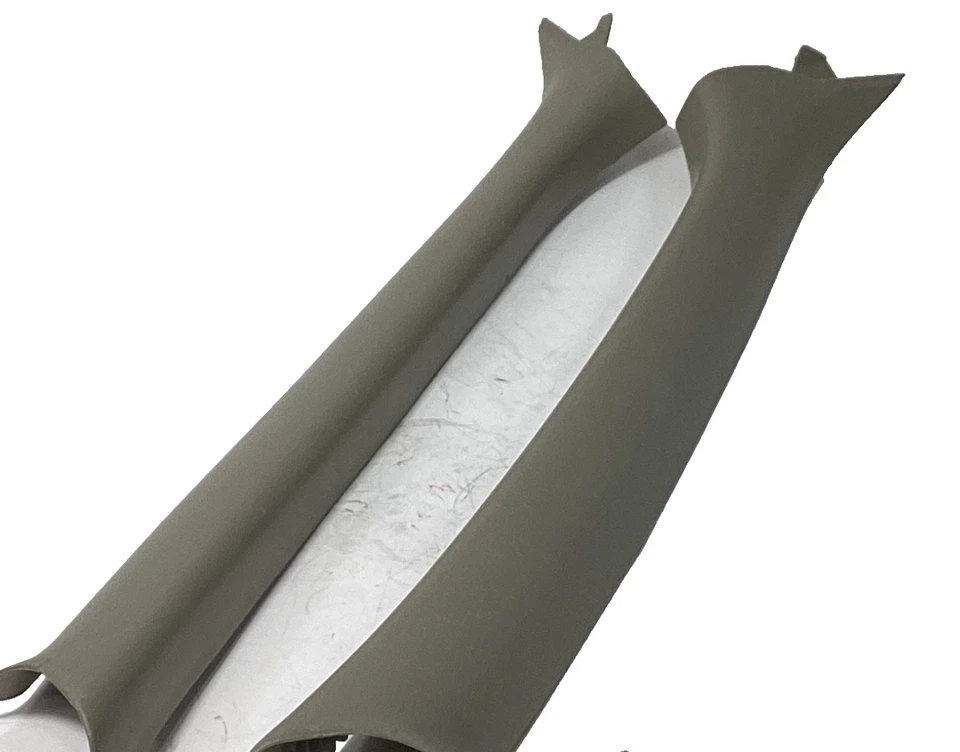 1998-2001 Nissan Altima A Pillar Trim Set Pair RH LH Greenish Gray OEM - Image 4 of 4