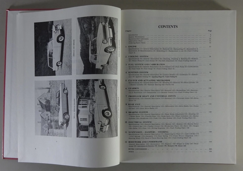 Manuale di Riparazione - Haynes Triumph Herald Tutti i Modelli Ita My 1959 - - Immagine 2 di 3