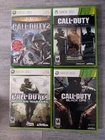 Lot of 4 Call Of Duty Games Xbox 360