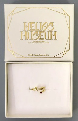 Movic Helios Rising Heroes Marion Blythe Name Ring Brass Glass Accessory