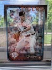 2024 Topps Series 1 Brendan White Detroit Tigers Clear Acetate 03/10