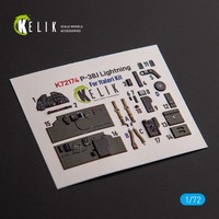 P-38J 'Lightning' - Interior 3D Decal (Ital/A / 1:72