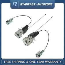 Front LH & RH Door Lock Latch w/ Cable & Rod Kit Fits For 1992-97 Ford F-Series 