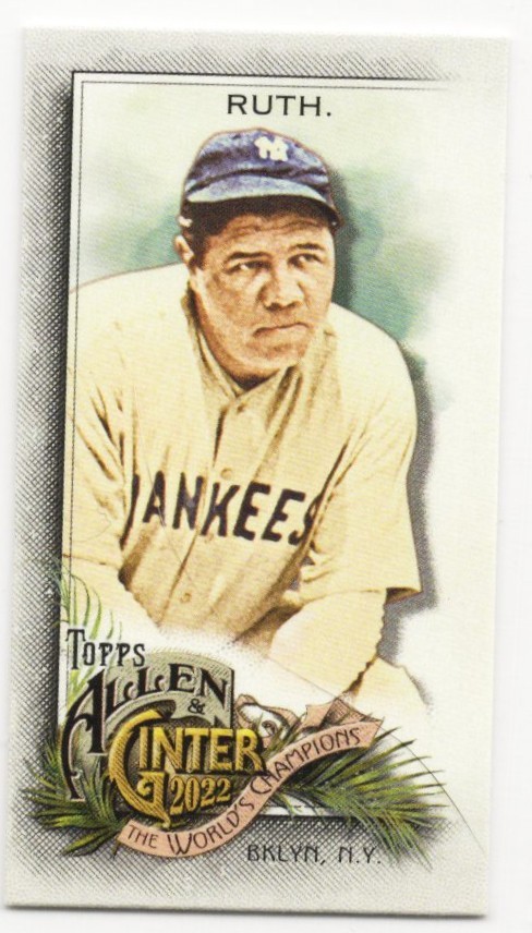 2022 Topps Allen & Ginter - Babe Ruth #42 Mini