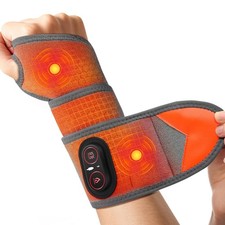 Cordless Wrist Heating Pad Massager for Carpal Tunnel,Hand Heating Pads for A...