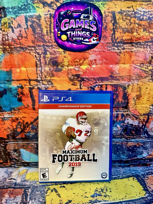 Doug Flutie's Maximum Football 2019 Sony PS4 Championship Edition  E Rated