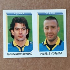 2000 Footballers Update - Roman + Cossato - Panini - 2000 - Excellent