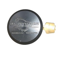 U.S. UPFITTERS Hidden Shackle Padlock.
