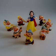 Vintage Walt Disney Schmid Snow White & Seven...