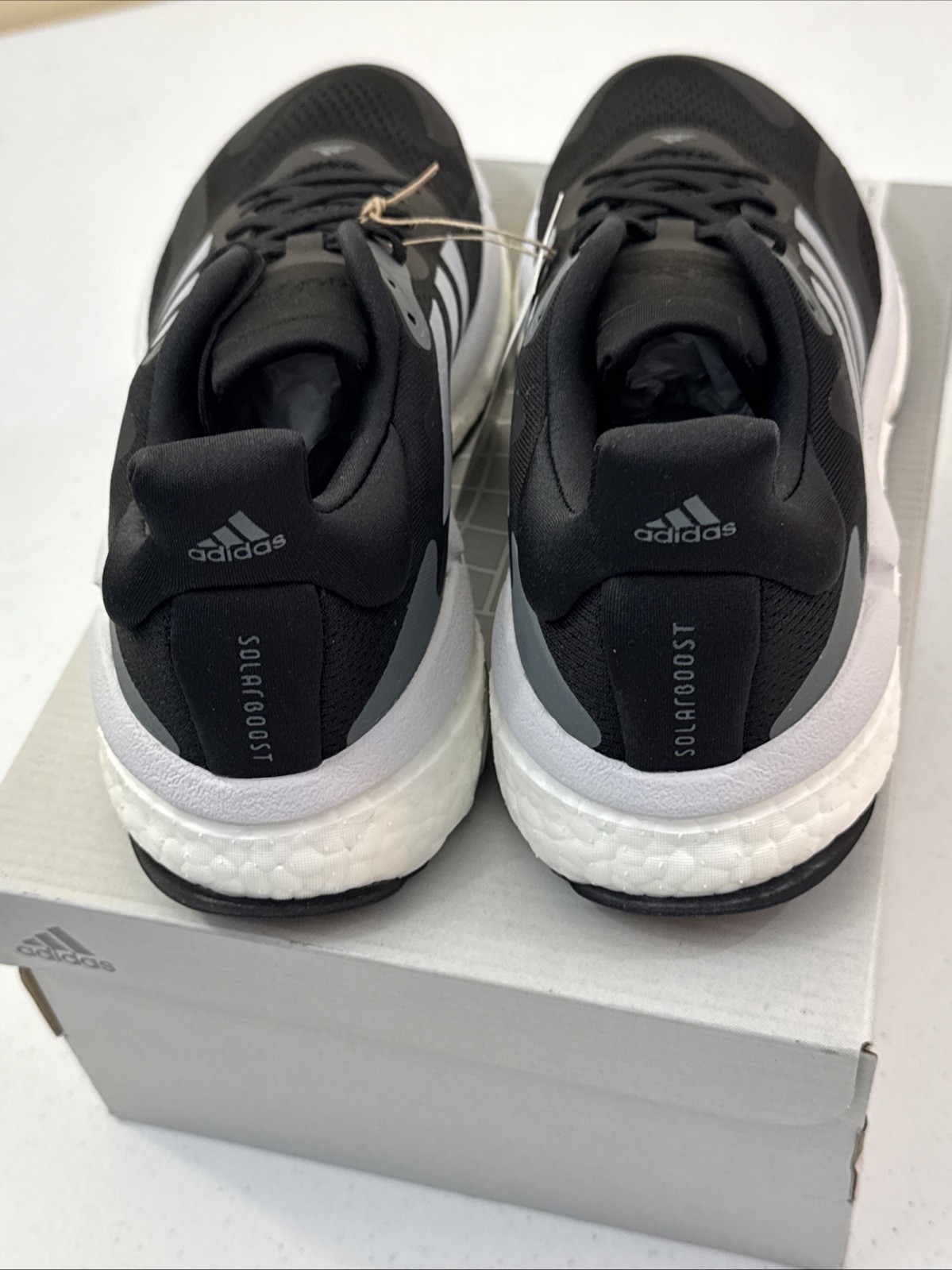 Size 7 - Adidas Solar Boost 3 Black Halo Silver thumbnail 4