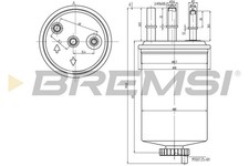 Filtre à carburant Ssangyong REXTON