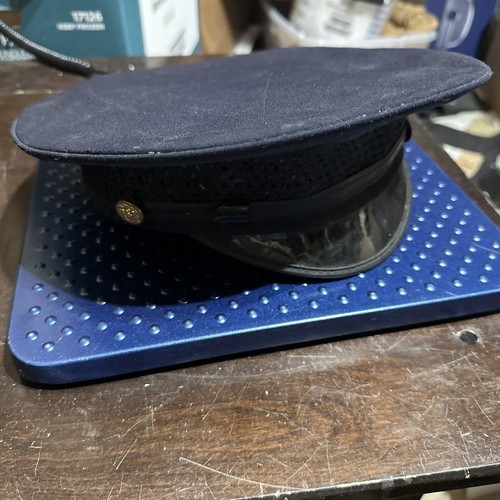 Vintage Merson Mens Police Firefighter Hat Custom Uniform Original