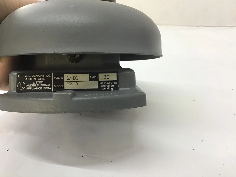 Campana de alarma WL Jenkins 2234 falta cubierta inferior Foto 2 de 4