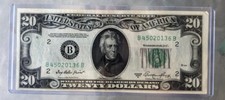 1950-A $20 NEW YORK* Federal Reserve Note FR 2060-B*EXCELLENT/AU CONDITION
