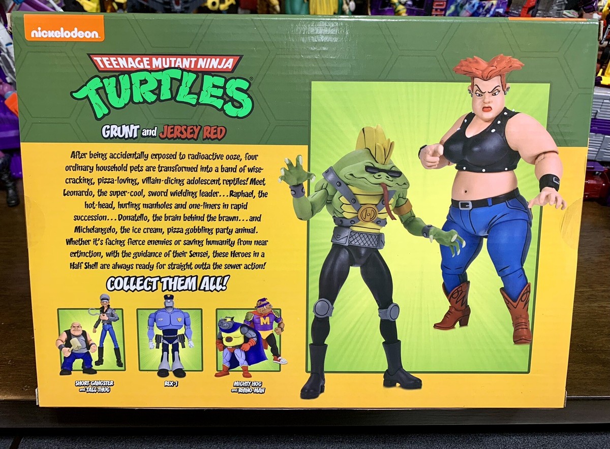 【NECA】新品 正規品 TMNT グラント&ジャージー レッド タートルズ TMNT NECA Target Haulathon GRUNT & JERSEY RED Teenage Mutant