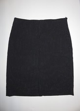 Bebe Pinstripe Mini Skirt
