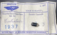 NOS SIMPLEX 1937 Front Rear Derailleur Cable Clamp Bolt Captive Washer Chrome