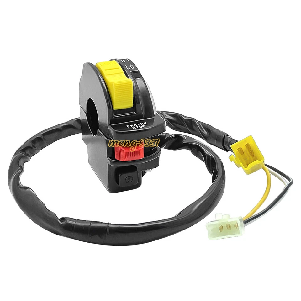 Control Start Kill Stop Switch Headlight for Suzuki Quadrunner 230 250 1985-1987 - Image 3 of 4