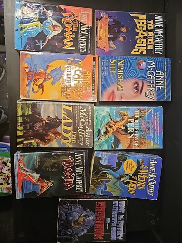 Anne McCaffrey Paperback Lot Of 7 Books - Picture 2 of 3