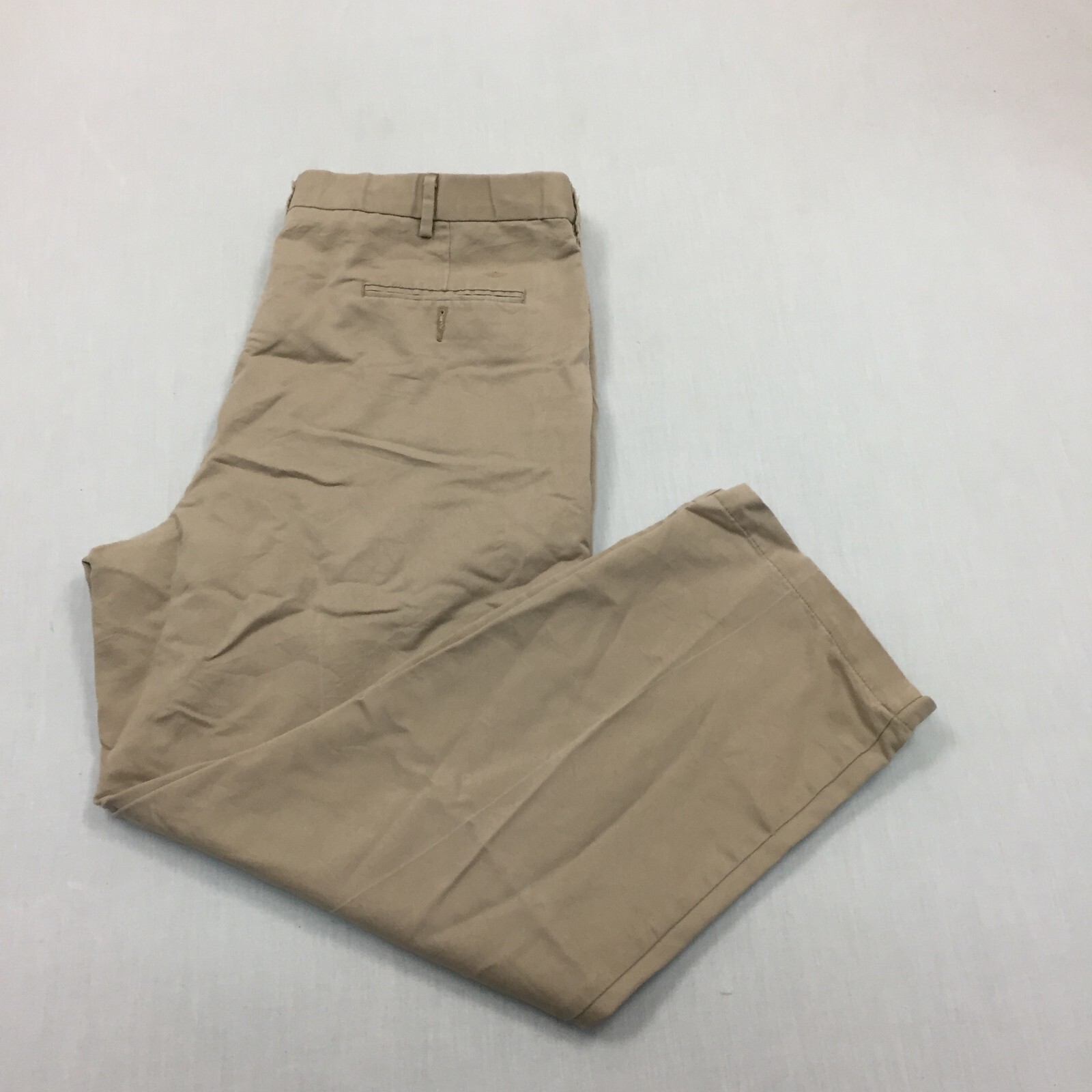 Pantalones chinos Dockers pantalones de algodón calce relajado para hombre talla 40W 30L beige