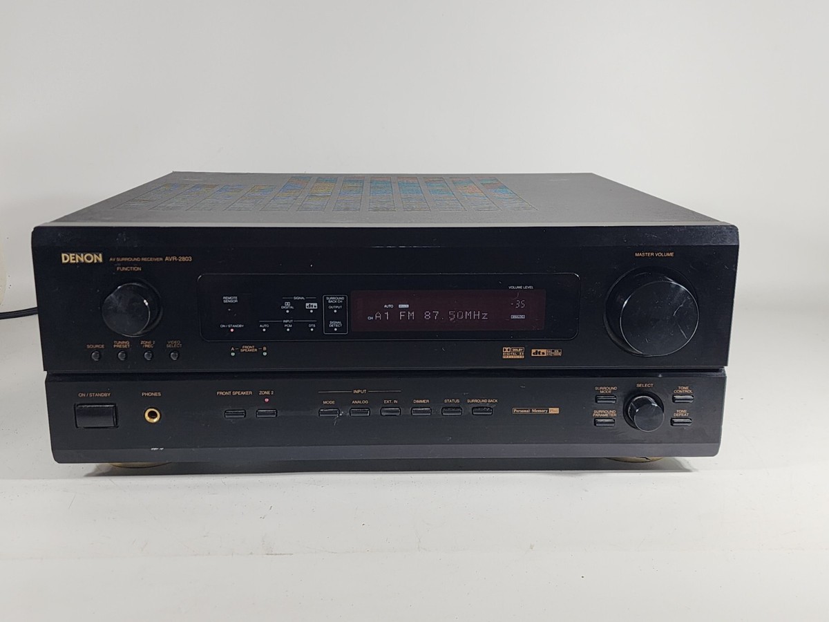 Denon AVR-2803 Audio Video Surround Receiver 90WPC into