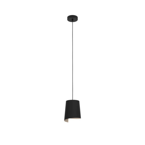 Lámpara de Araña Colgante Moderno Design Negro Y Arena A 1 Luz GL1657
