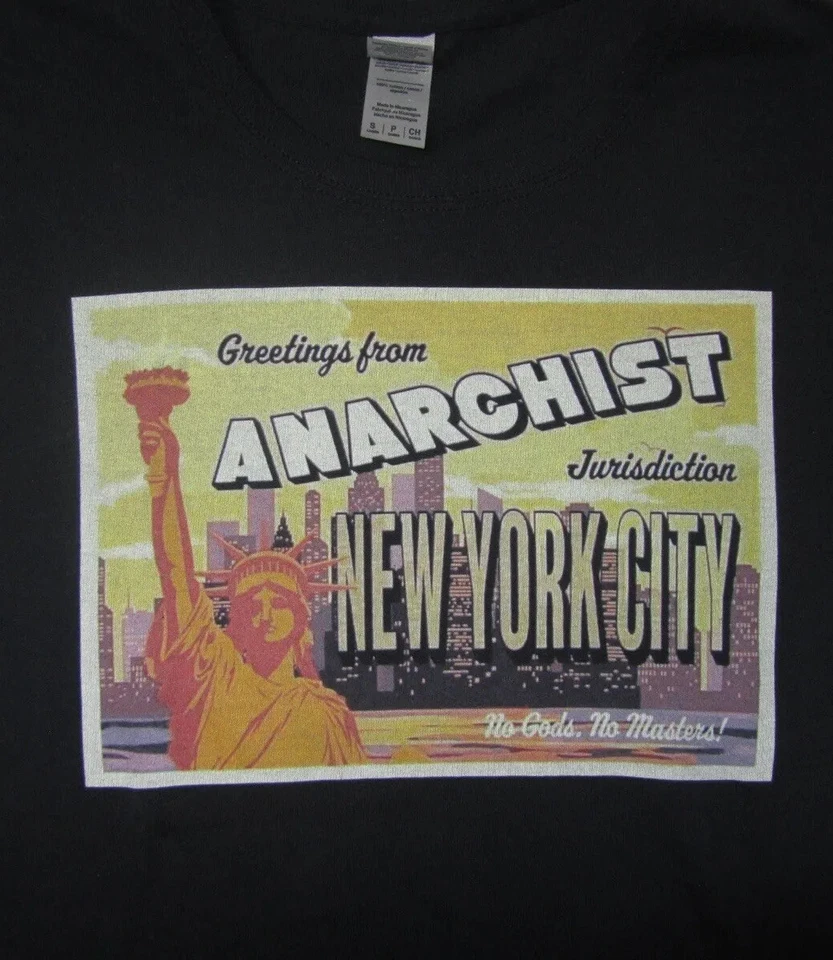 camiseta preta gráfica de Nova York - Imagem 2 de 4