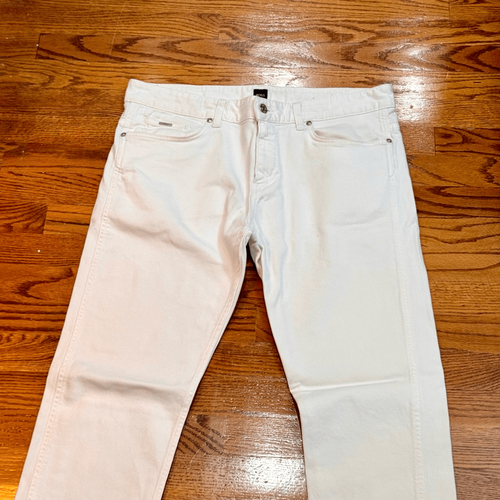 Hugo Boss White Delaware 3 Five Pocket Stretch Jeans. Size 36. - Picture 2 of 12