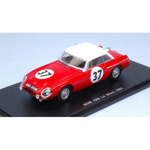 Auto di modellismo statico scala 1:43 MGB