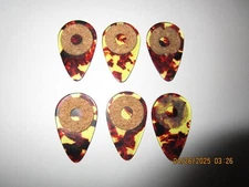 Lot of 6 Herco Japan Stamped 720 Series #36 Guitar Picks #1168