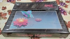 Vintage Mead Trapper Keeper Notebook Butterfly Water Lily 29096 with FOLDERS ETC