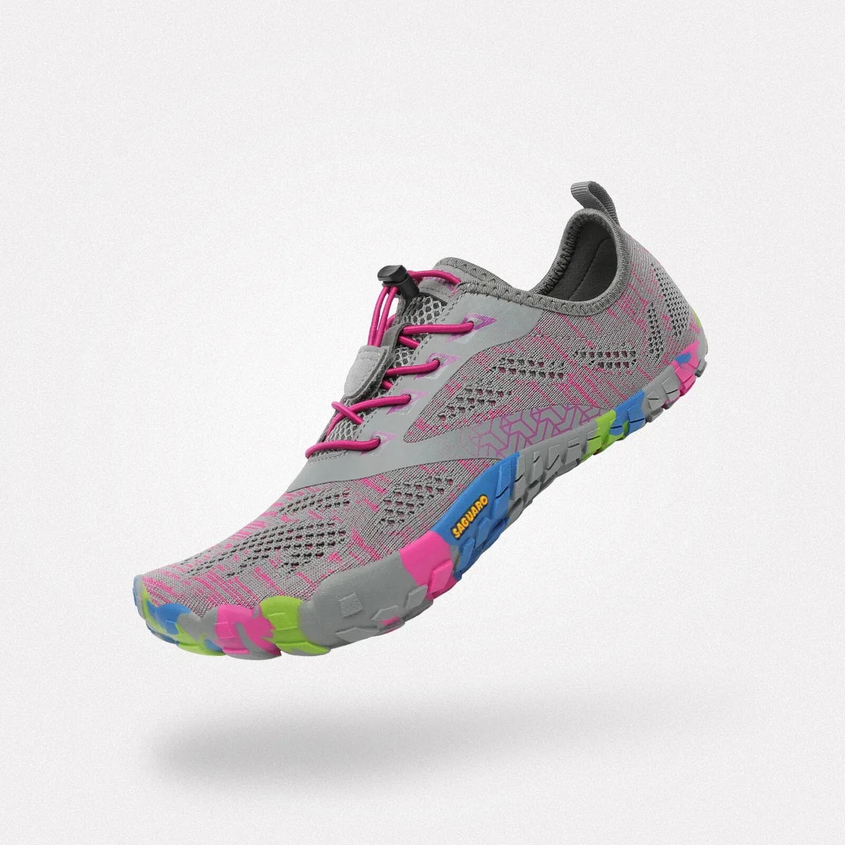 SAGUARO 7 drainagegaten, sneldrogend, antislip, badschoenen voor heren en dames, maat 36-47, 40/41 EU