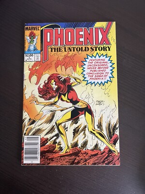 PHOENIX THE UNTOLD STORY #1 MARVEL COMICS NEWSSTAND EDITION