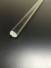 Clear Acrylic Rods 1/4" x 18" (4 Pack) Plexiglass Lucite (0.25" dia.)