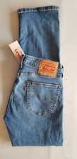 LEVI STRAUSS Men 506 Straight Stretch Cotton Denim Jean - 32x34 Stone Blue