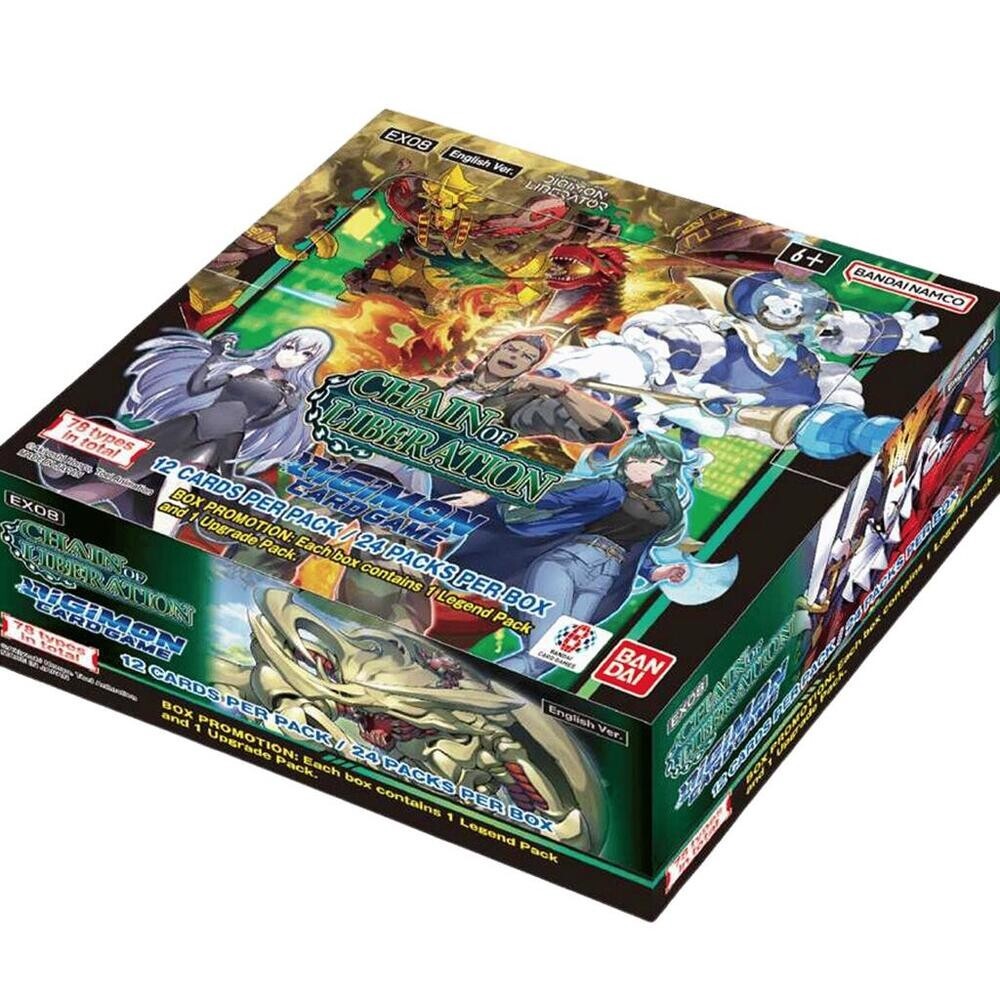 Digimon Card Game Chain of Liberation Booster Box EX08