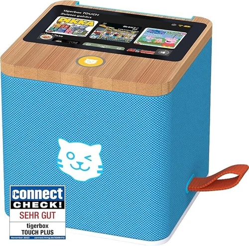 Tiger Media - Tigerbox TOUCH PLUS Blau inkl. Bluetooth, stärkerem Akku Neu OVP