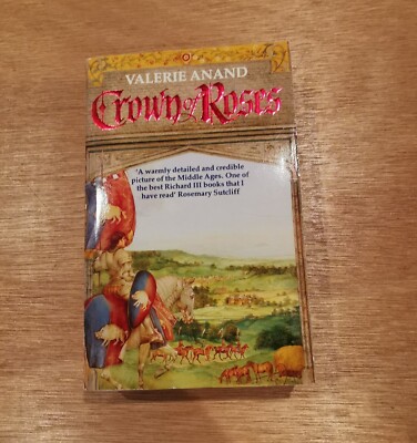 Crown Of Roses By Valerie Anand 1989 1st Edition 