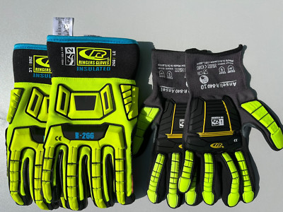 Kombipack Sicherheitshandschuhe Gr. 10 ANSELL Ringers R266 + R840 Sommer+Winter