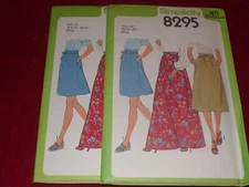 🌼 UNCIRCULATED 1977 SIMPLICITY #8295 - LADIES (3 LENGTH) SKIRT PATTERN 10-12 FF