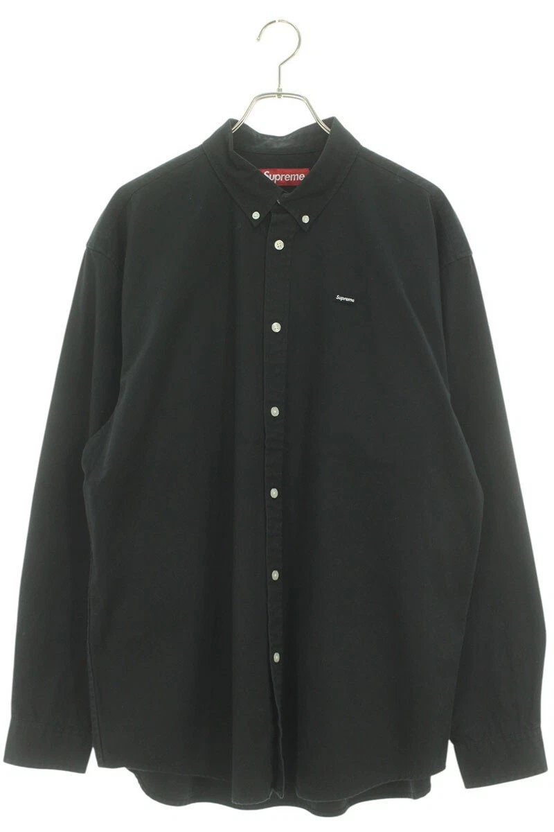 Chemise Supreme Manches Longues 24AW Petite Boîte Chemise Taille L Petite Boîte Logo Manches Longues