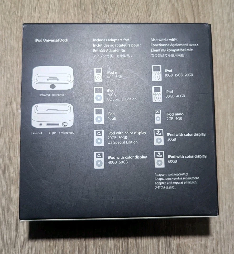 Apple iPod Universal Charging Dock MA045G Excellent Box And iPod Nano Tested - Image 3 of 4
