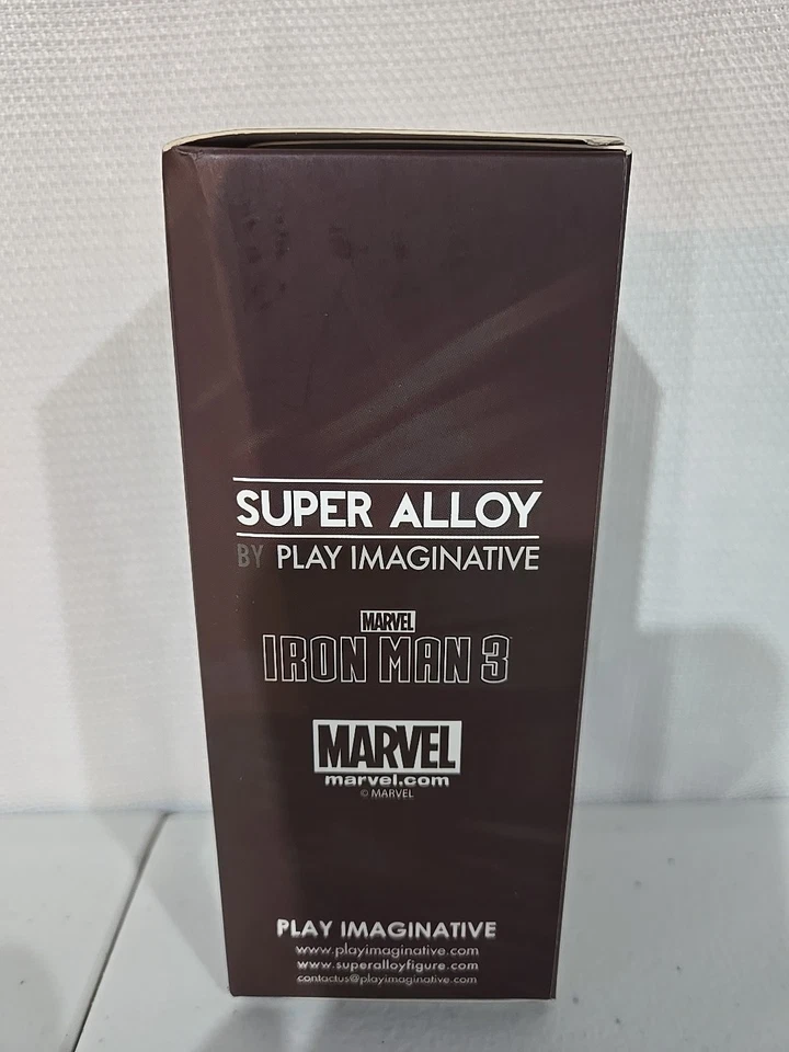 Play Imaginative Super Alloy Marvel Iron Man 3 Mark XLII Light Capsule 1:1 New - Image 3 of 4