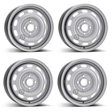 4 Cerchi ferro Alcar 4925 4.5Jx14 ET43,5 4x100 per Chevrolet Spark
