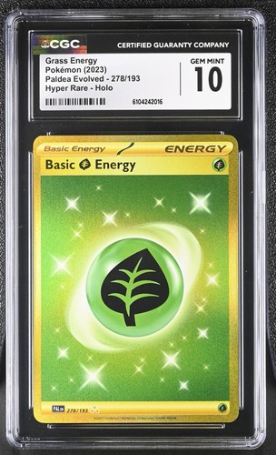 Basic Grass Energy graded CGC 10 for sale on eBay