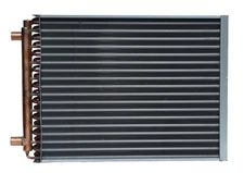 18x24 Water to Air Heat Exchanger ~~1"Copper Ports w/ EZ Install Front Flange