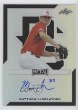 2017 Leaf Perfect Game All-American Classic 15/15 Matthew Liberatore Auto 00jz