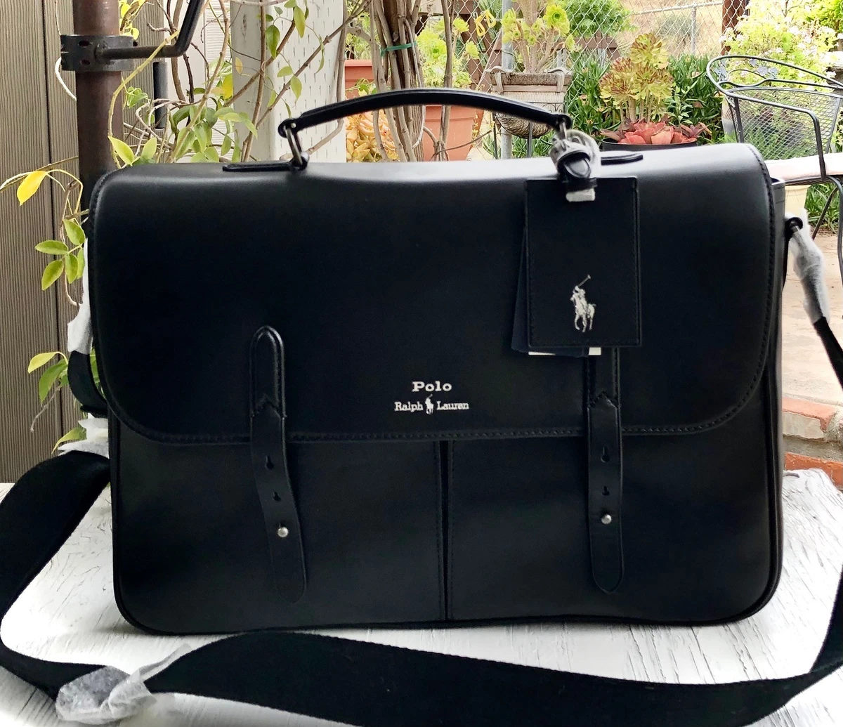 Polo Ralph Lauren Leather Messenger Bags for Men for sale | eBay